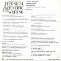 The Mayfield Handbook of Technical and Scientific Writing (CD-ROM)