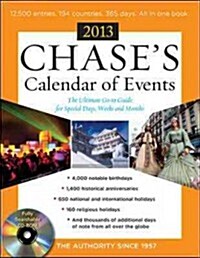 Chases Calendar of Events 2013 (Paperback, CD-ROM, 56th)