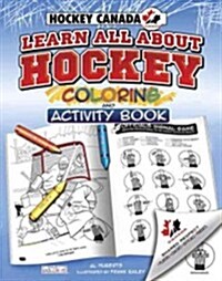 Learn All about Hockey Coloring and Activity Book (Paperback)