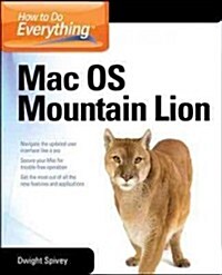 How to Do Everything Mac, OS X Mountain Lion (Paperback)