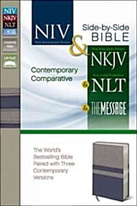 Contemporary Comparative Side-by-Side Bible (Hardcover, BOX, LEA)