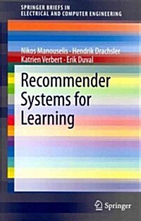 Recommender Systems for Learning (Paperback, 2013)