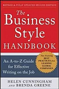 [중고] The Business Style Handbook, Second Edition: An A-To-Z Guide for Effective Writing on the Job (Paperback, 2, Revised)