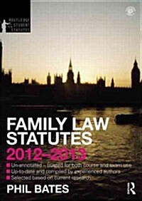 Family Law Statutes (Paperback, 4 ed)