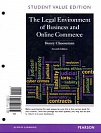 Legal Environment of Business and Online Commerce, The, Student Value Edition (Loose Leaf, 7)