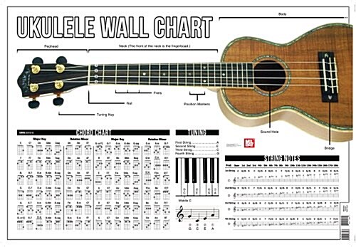 Ukulele Wall Chart (Paperback)