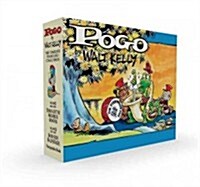 Pogo the Complete Syndicated Comic Strips Box Set: Volume 1 & 2: Through the Wild Blue Wonder and Bona Fide Balderdash (Hardcover)