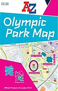 London 2012 Olympic Park Map (Paperback)