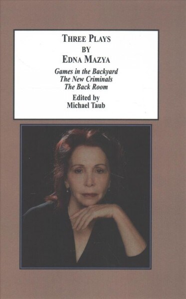 Three Plays by Edna Mazya (Hardcover)