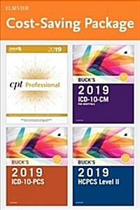 2019 ICD-10-CM Hospital Edition + 2019 Icd-10-pcs Edition + 2019 HCPCS Professional Edition + AMA 2019 CPT Professional Edition Package (Paperback, PCK, Spiral)