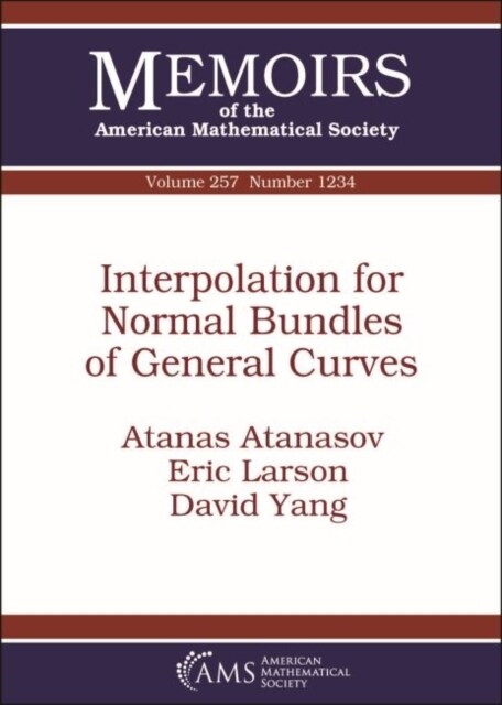Interpolation for Normal Bundles of General Curves (Paperback)