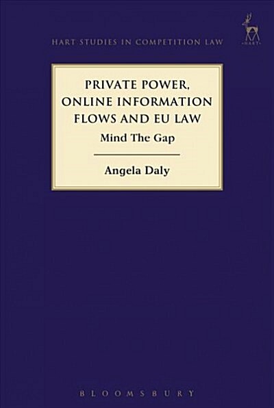 Private Power, Online Information Flows and EU Law : Mind The Gap (Paperback)