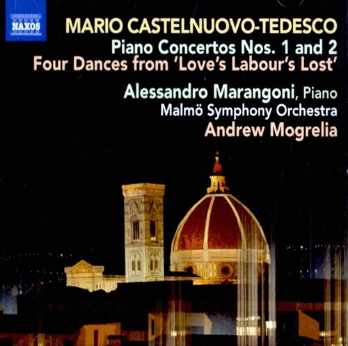 [중고] [수입] 카스텔누오보-테데스코 : 피아노협주곡 1, 2번, 4개의 춤곡