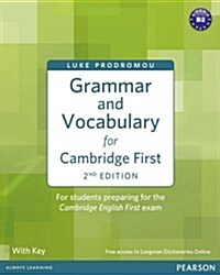 Grammar & Vocabulary for FCE 2nd Edition with key + access to Longman Dictionaries Online (Multiple-component retail product, 2 ed)