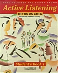 [중고] Active Listening: Introducing Skills for Understanding Student‘s book (Paperback)