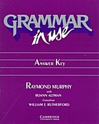 [중고] Grammar in Use (Paperback, Answer, Key)