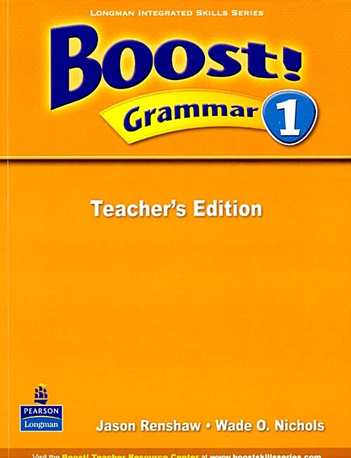 [중고] Boost! Grammar 1 (Teacher‘s Edition)