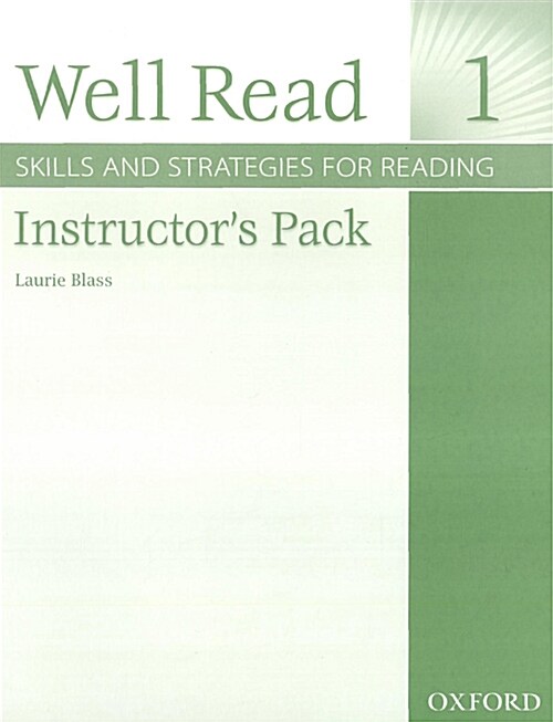 Well Read 1: Instructors Pack (Package)