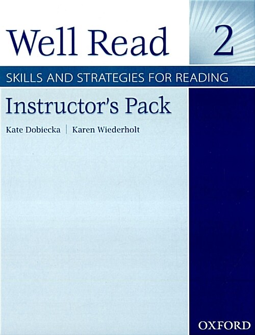 Well Read 2: Instructors Pack (Package)