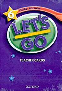 (3판)Lets Go 6: Teacher Cards (Cards, 3rd)