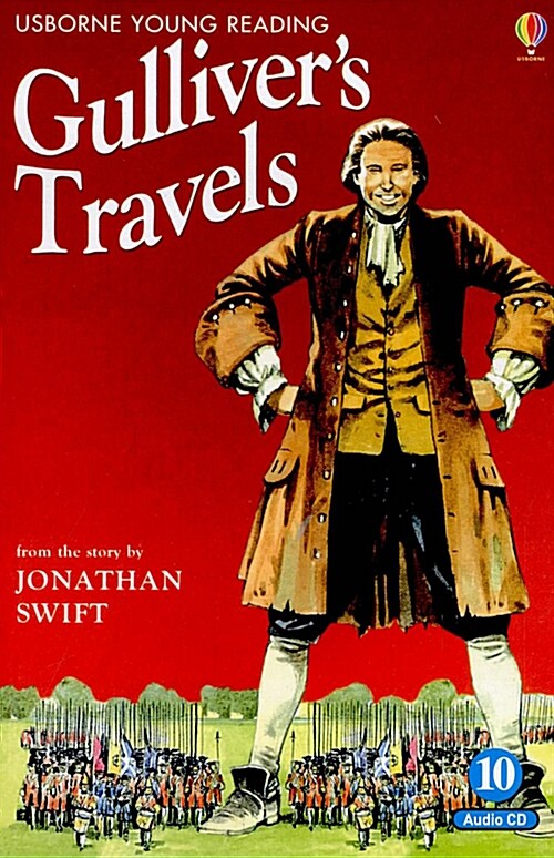 Usborne Young Reading Set 2-11 : Gullivers Travels (Paperback + Audio CD 1장)