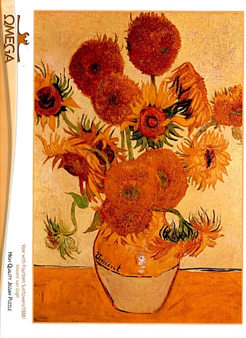 Vase With Fourteen Sunflowers(1888) Vincent van Gogh