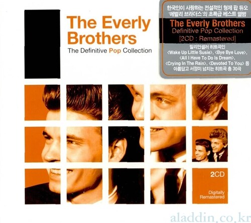 [중고] The Everly Brothers - Definitive Pop Collection [2CD Remastered]