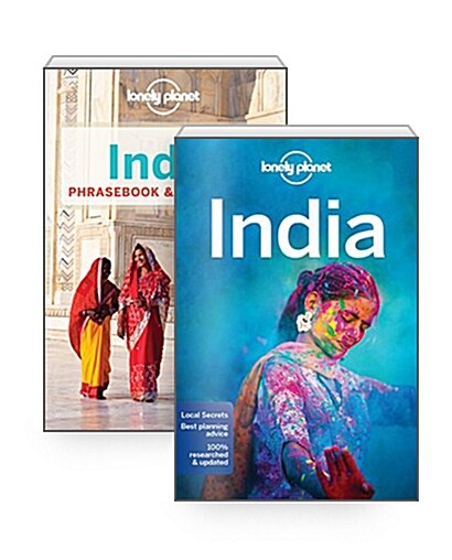 [세트] Lonely Planet India + Phrasebook