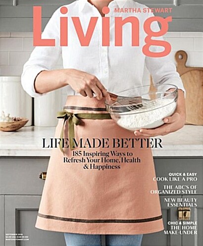 Martha Stewart Living (월간 미국판): 2018년 09월호