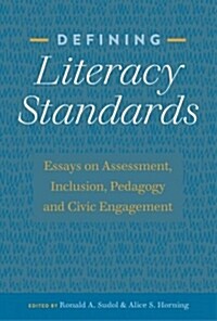Defining Literacy Standards: Essays on Assessment, Inclusion, Pedagogy and Civic Engagement (Paperback)