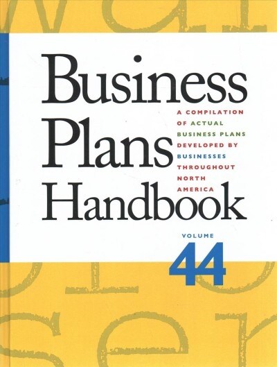 Business Plans Handbook (Hardcover, 44)