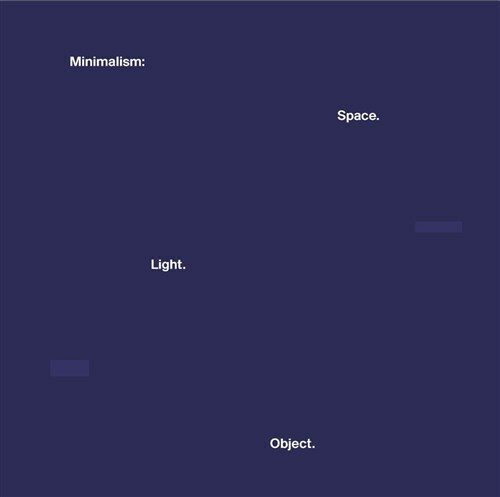 Minimalism: Space. Light. Object (Paperback)