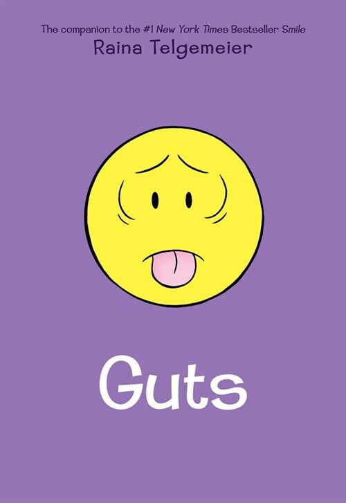 Guts: A Graphic Novel (Hardcover, Library)