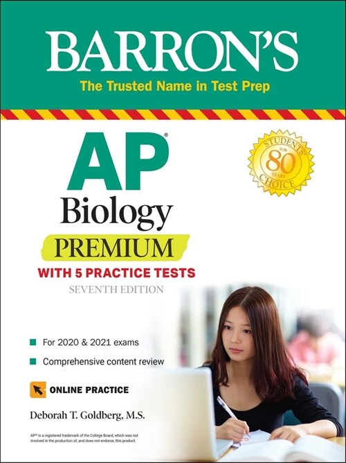 AP Biology Premium: With 5 Practice Tests (Paperback, 7)