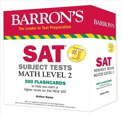 SAT Subject Test Math Level 2 Flashcards (Other)