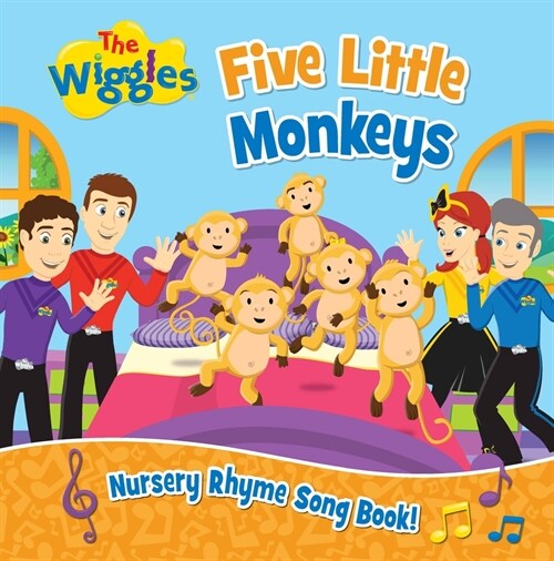 The Wiggles: Five Little Monkeys: Nursery Rhyme Song Book! (Board Books)