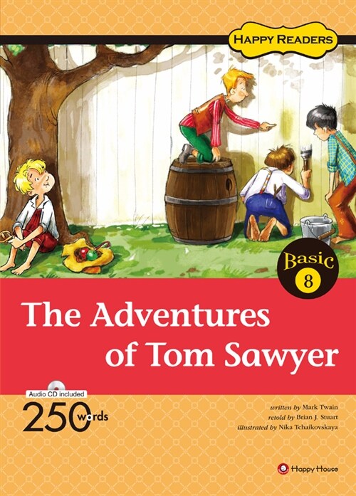 [중고] The Adventures of Tom Sawyer (책 + 오디오 CD 1장)