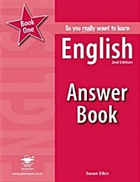 So you really want to learn English Book 1 Answer Book (Paperback)