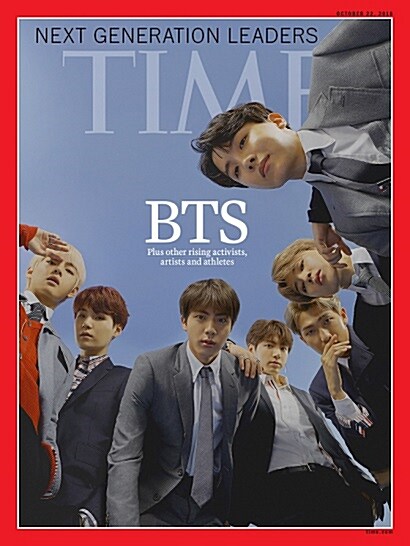 TIME Asia (주간 아시아판): 2018년 10월 22일 (방탄소년단 표지) - 포스터 증정