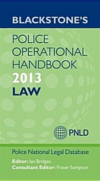 Blackstones Police Operational Handbook: Law (Paperback)