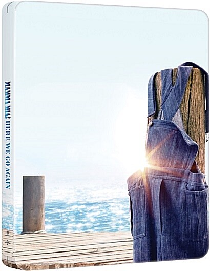 [중고] [블루레이] 맘마미아! 2 : 스틸북 한정판 (2disc: BD + 보너스 DVD)