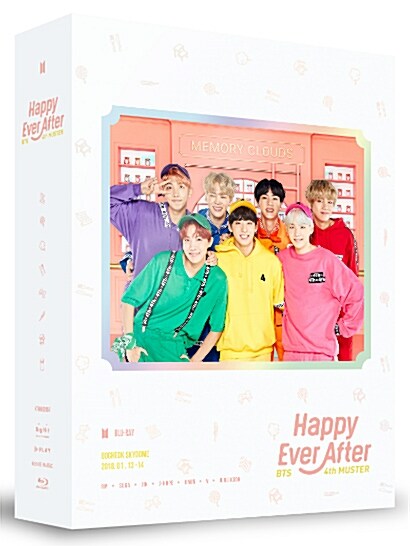 [중고] [블루레이] 방탄소년단 - BTS 4th MUSTER Happy Ever After Blu-ray [3disc]