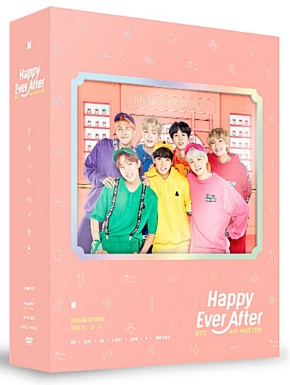[중고] 방탄소년단 - BTS 4th MUSTER Happy Ever After DVD [3disc]