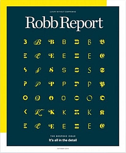 Robb Report (월간 미국판): 2018년 10월호