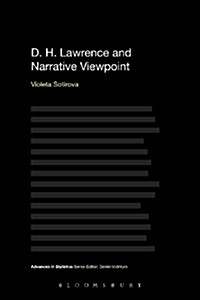 D. H. Lawrence and Narrative Viewpoint (Paperback)