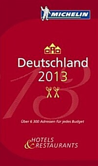 Michelin Red Guide 2013 Deutschland (Paperback, Bilingual)