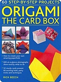 Origami: The Card Box : 60 Step-by-Step Projects (in a Tin Box) (Cards)