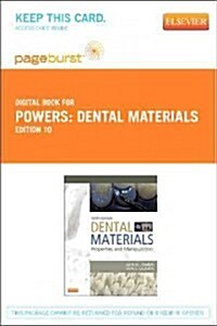 Dental Materials Pageburst Access Code (Pass Code, 10th)
