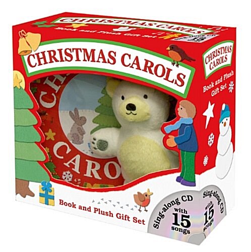 Christmas Carols Book and Toy Gift Set: With Sing-Along CD (Hardcover)