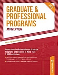 Petersons Graduate & Professional Programs and Overview 2013 (Hardcover, 47th)